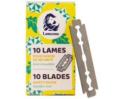 Lamazuna Replacement blades for safety razor 10 Stuks