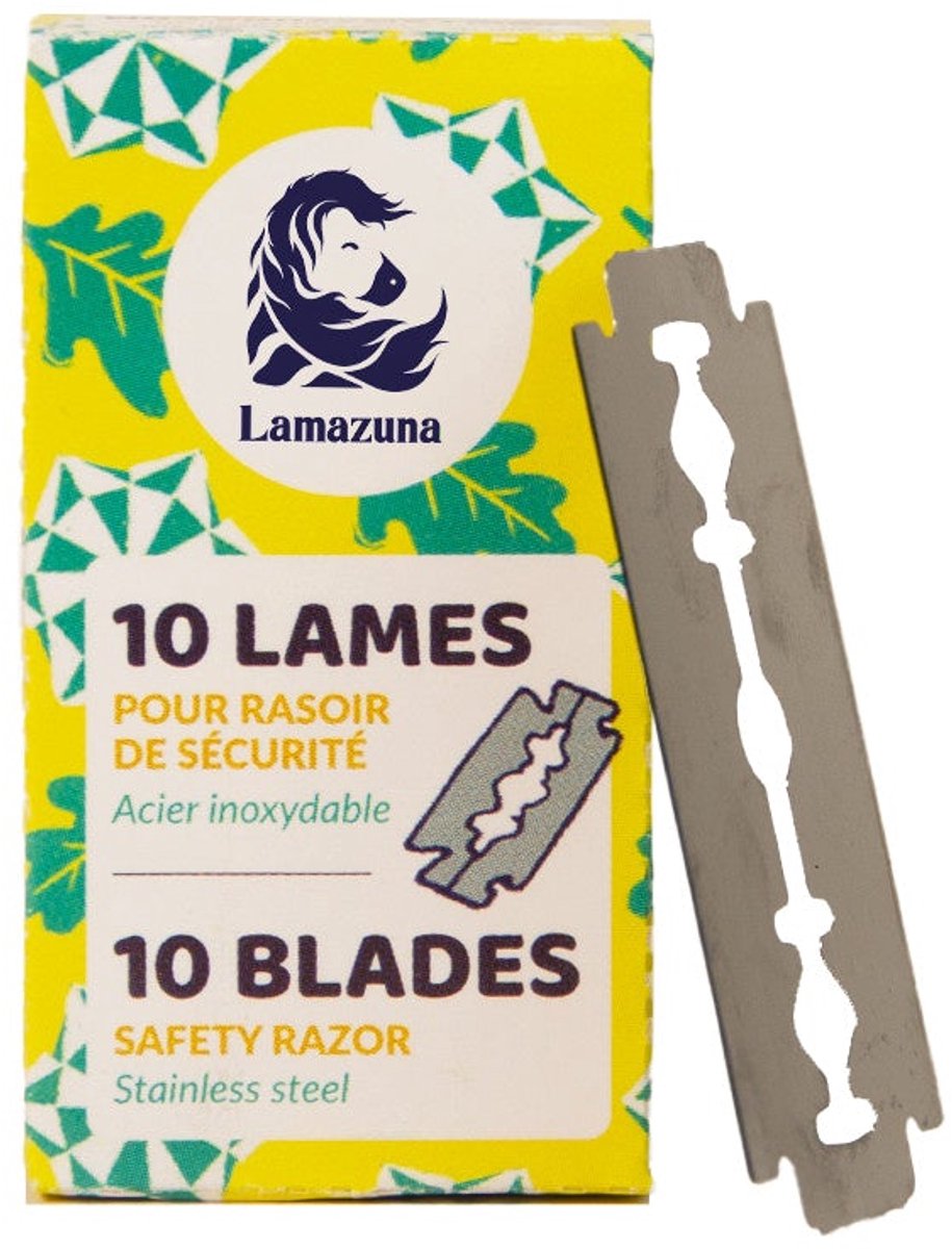 Lamazuna Replacement blades for safety razor 10 Stuks