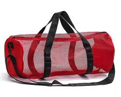 Mesh duiktas - extra grote mesh reisplunjezak voor duik- en snorkeluitrusting - droogzak hold masker vinnen snorkelen
