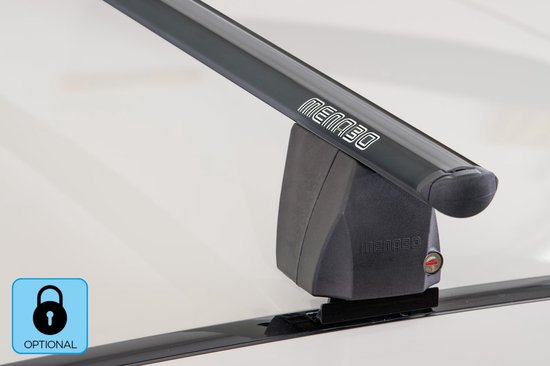 Barres de Galeries de toit Citroën C4 Picasso I 2006-2013 Menabo Delta noir