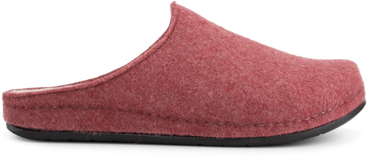 Travelin' Come Home Dames - Pantoffels - Wol - Rood