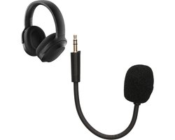 kwmobile microfoon voor gaming headset - geschikt voor Razer Barracuda X - 10 cm - In zwart