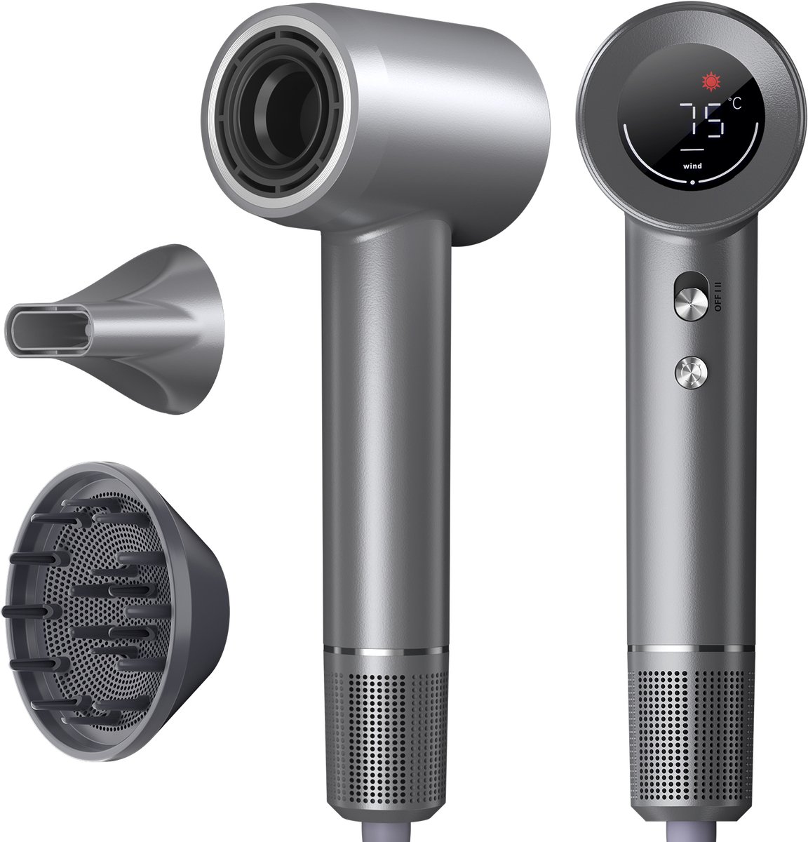 MANKIW High-Speed Haardroger met Ionentechnologie - MANKIW - €45,99