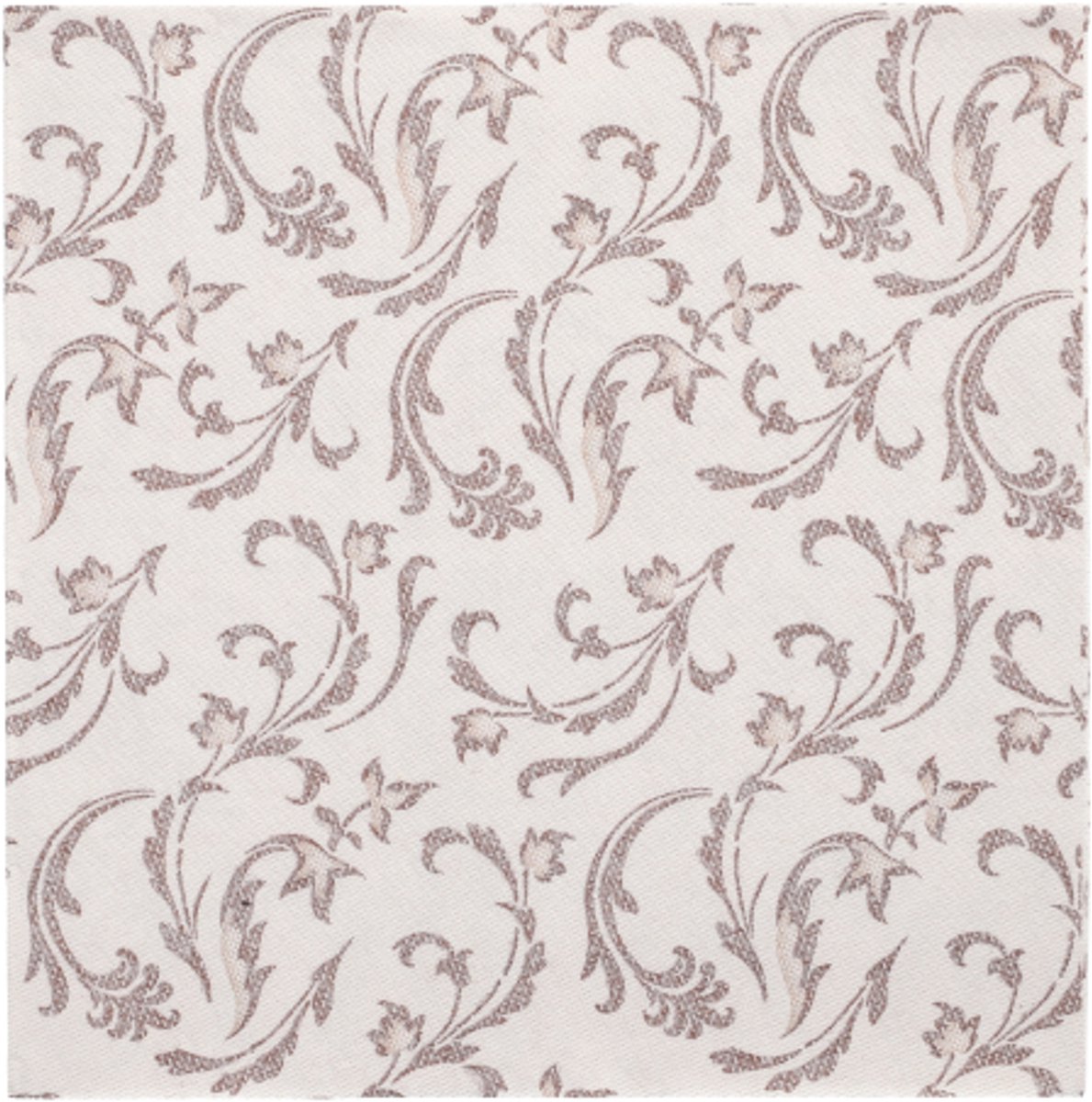 50 Servetten ROYAL Collection 1/4 vouw 40 cm x 40 cm bruin Damascato