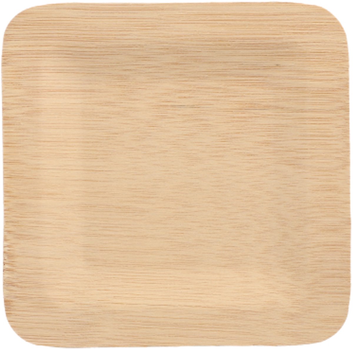 10 Borden, gemaakt van bamboe pure hoekig 1,5 cm x 18 cm x 18 cm