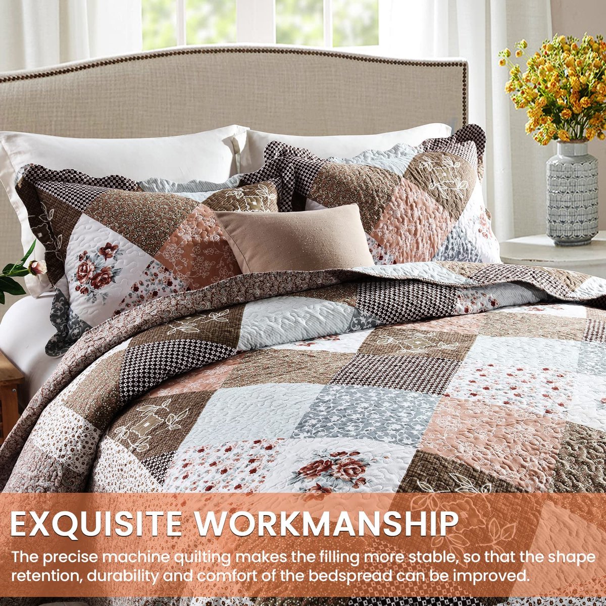 Sprei - Luxe Patchwork Beddenset thumbnail 4
