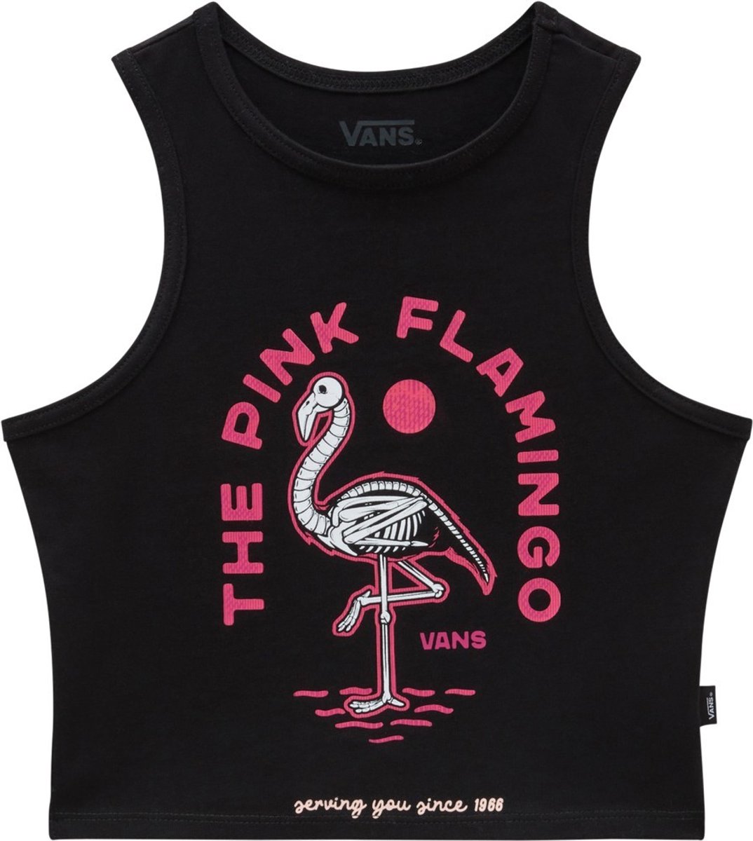 Vans Damen Top Flaminghost Fitted Tank 000GH8/VNBLK -M Zwart