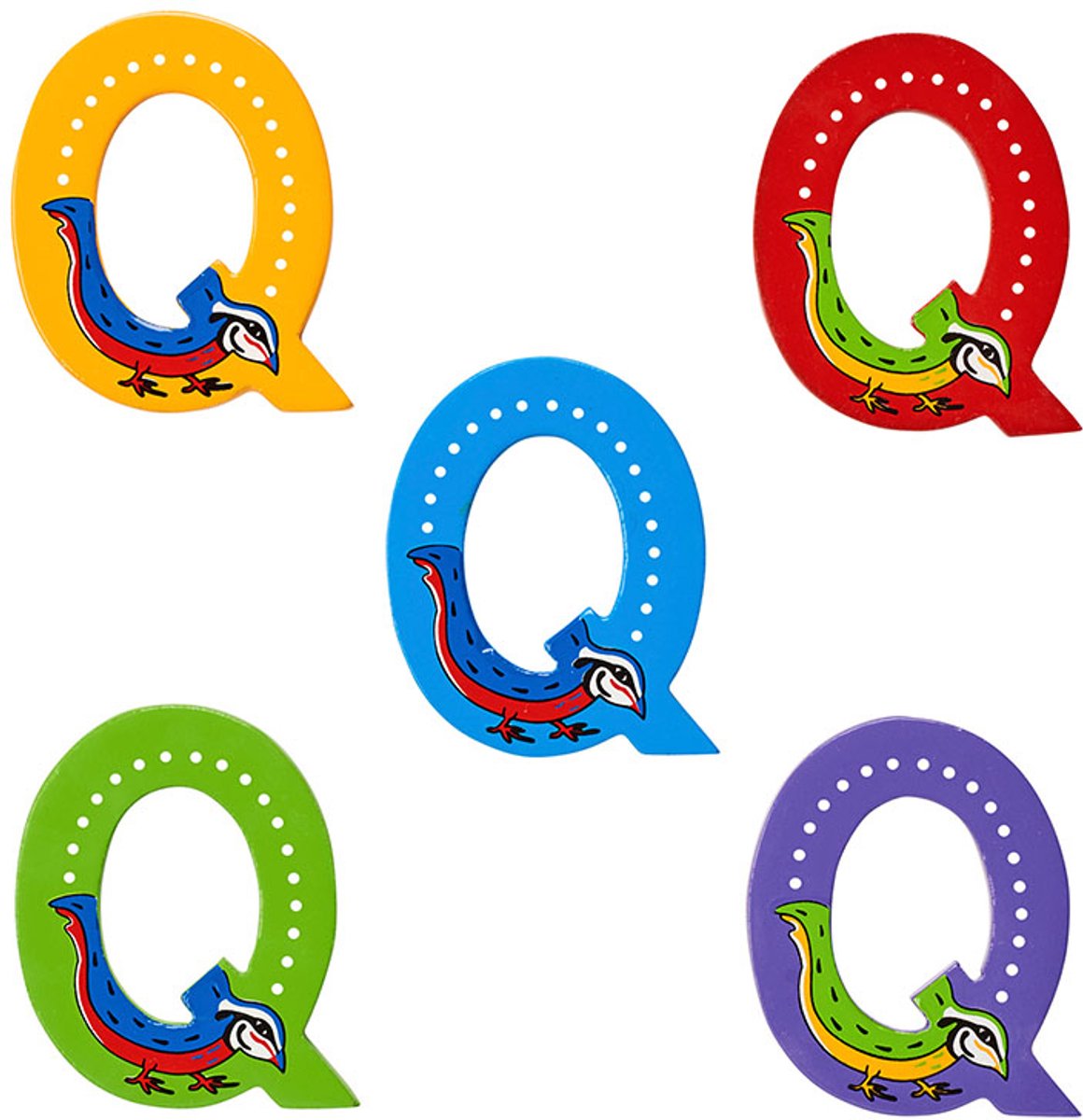 Hoofdletter Q (assorti geleverd)
