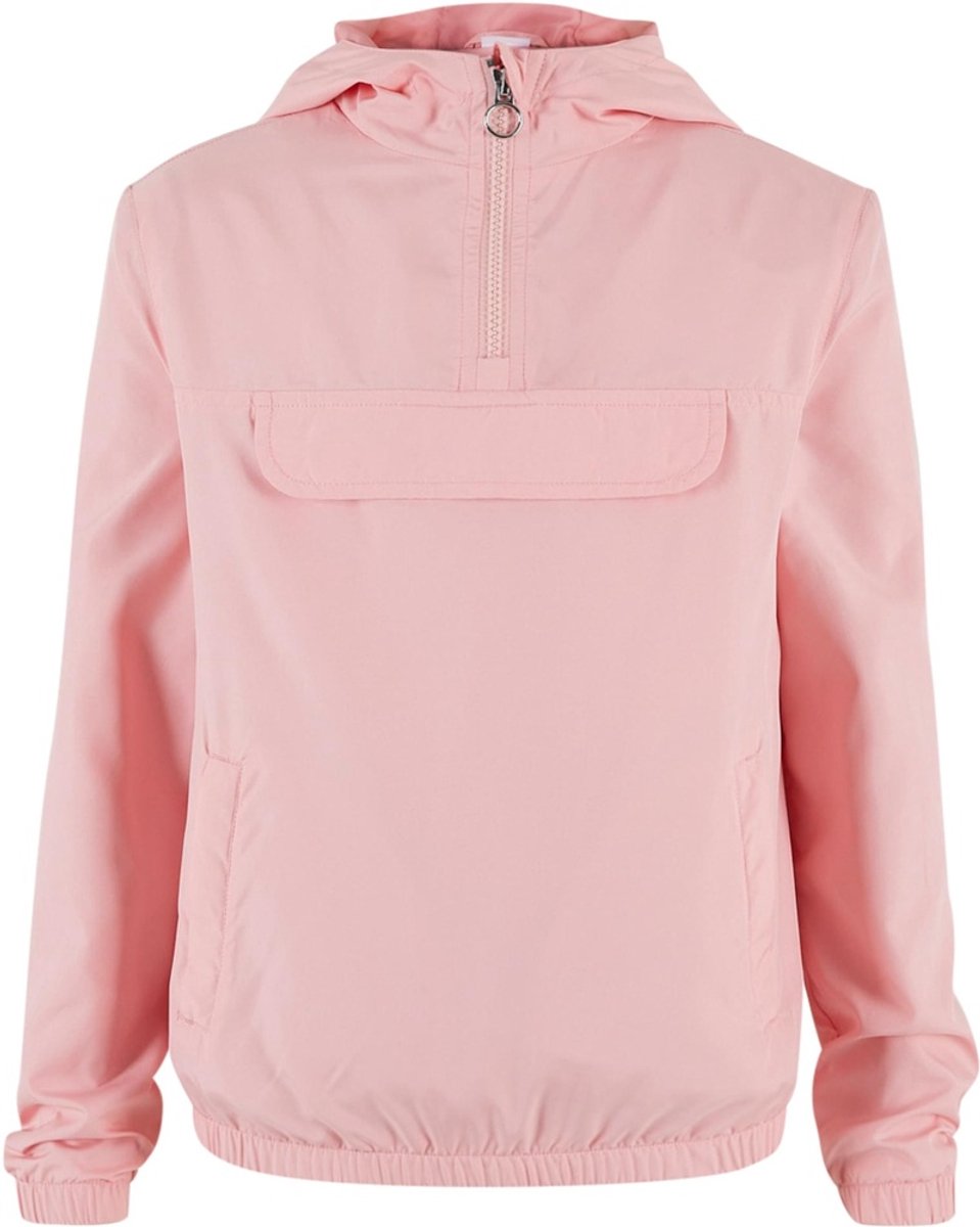 Urban Classics Basic Pullover Kinder Jacket Kids 158/164 Roze
