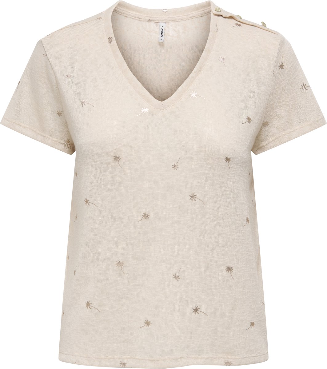 Only Stephi V-Neck Shirt Dames - Maat XS