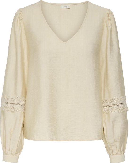 JDY - JDYAYLA L/S LACE TOP WVN - Dames - Blouses