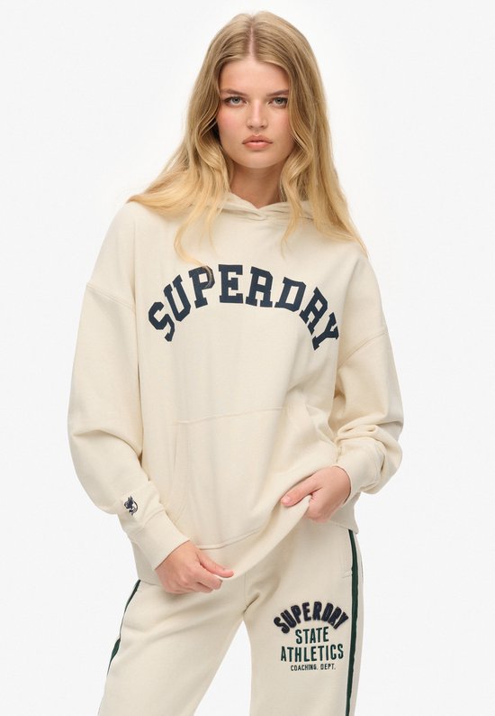 Superdry - Sweat à capuche ample Athletic Essentials - Femme - Sweats à capuche à capuche