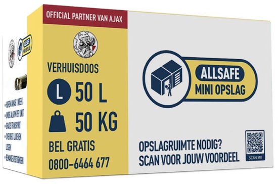 Pack And Move - Set van 40 premium verhuisdozen - 60 x 30 x 30 cm