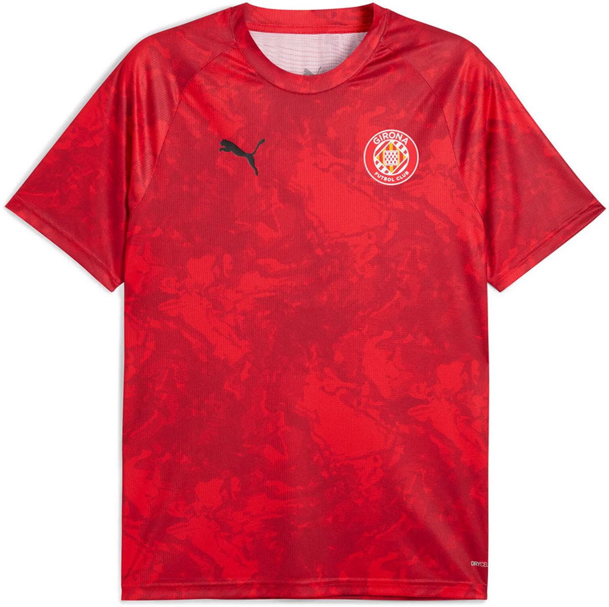 Puma Girona Fc 25/26 Voor De Wedstrijd T-shirt Met Korte Mouwen L Man Zwart