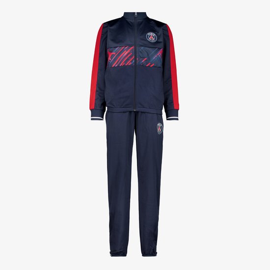 PSG kinder trainingspak blauw rood - Maat 152