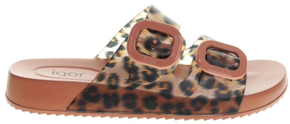 Terracota Leopard Slippers Igor maat 38