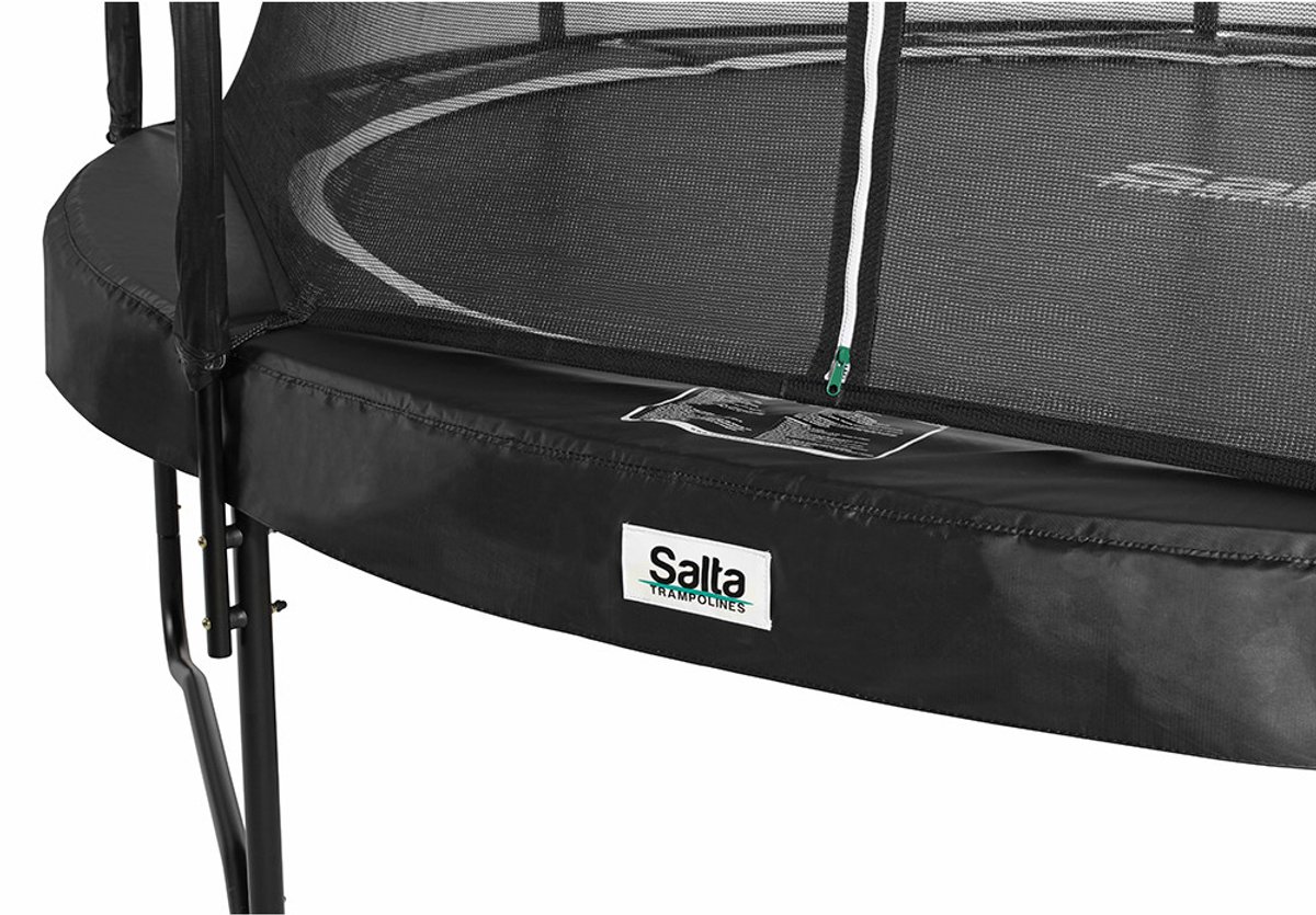Salta Premium Black Edition - Trampoline met veiligheidsnet - ø 305 cm - Zwart — afbeelding 10