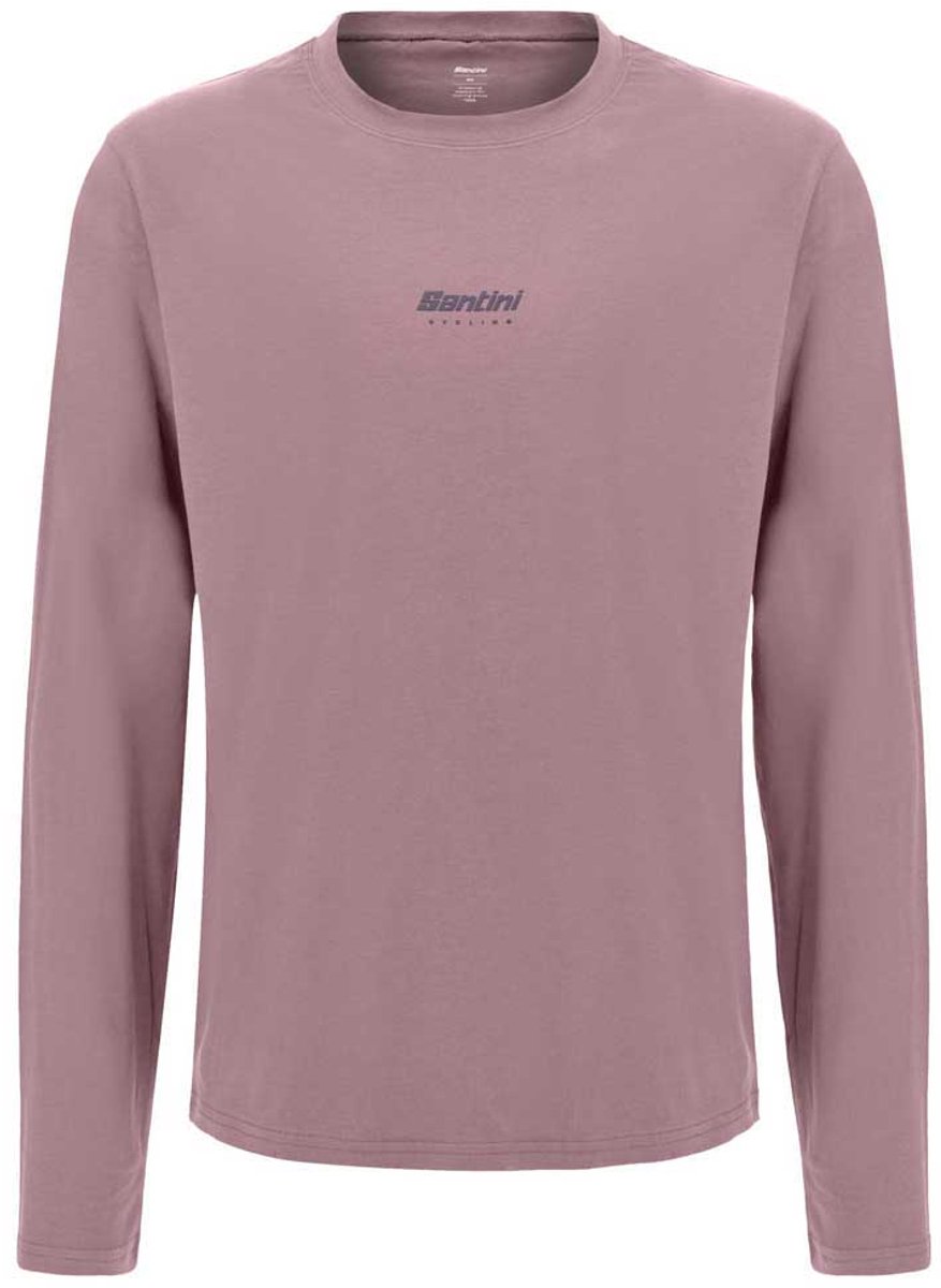 Santini T-shirt Met Lange Mouwen Roze