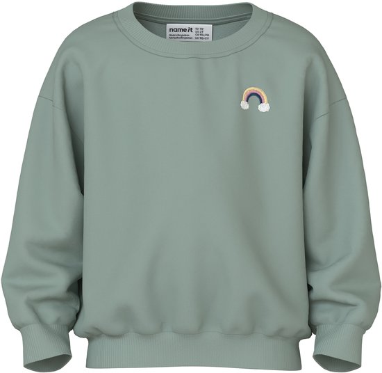 NAME IT- NMFVALLENE LS RLX SWEAT UNB - Meisjes - Sweatshirt