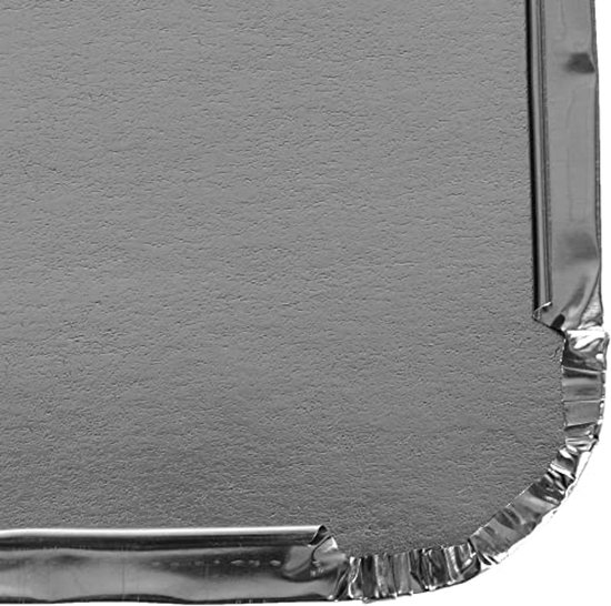 Fiesta Recyclable rechthoekige aluminium serveerschalen GN 1/2 (5 stuks) - CP513