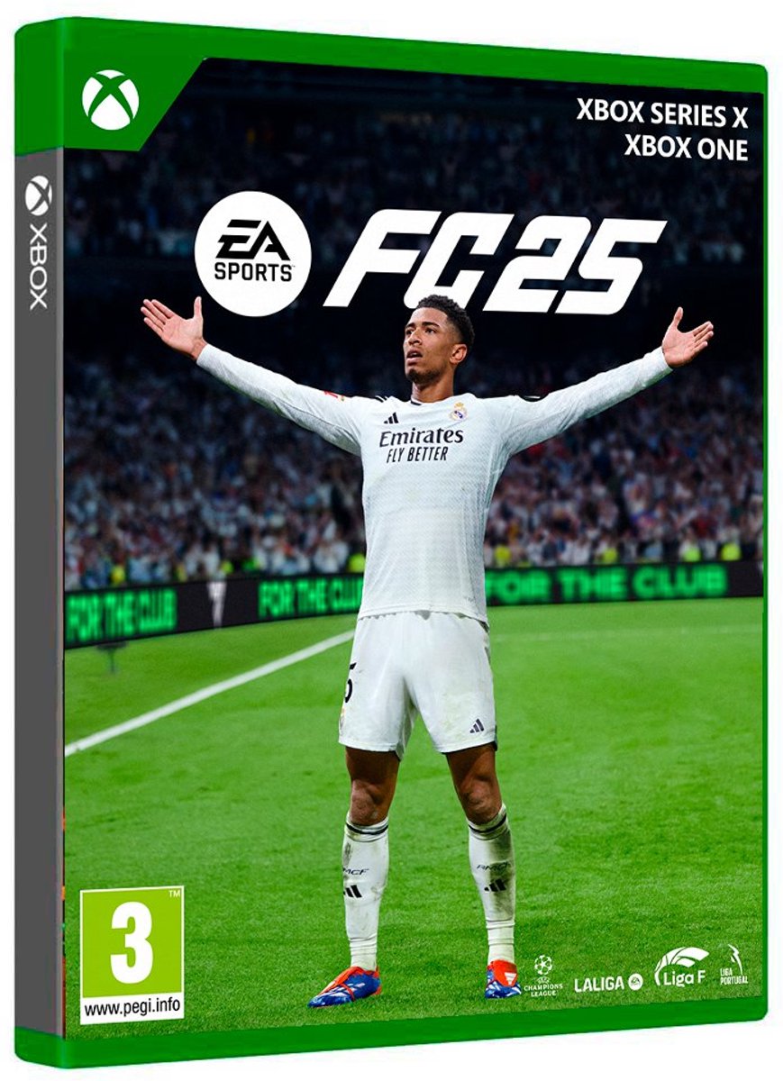 Xbox Games Series X Ea Sports Fc 25 Transparant PAL