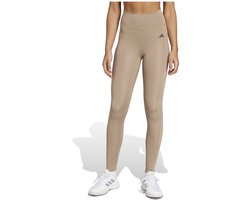 Adidas Optime Essentials Stash Pocket Leggings Beige M / Regular Vrouw