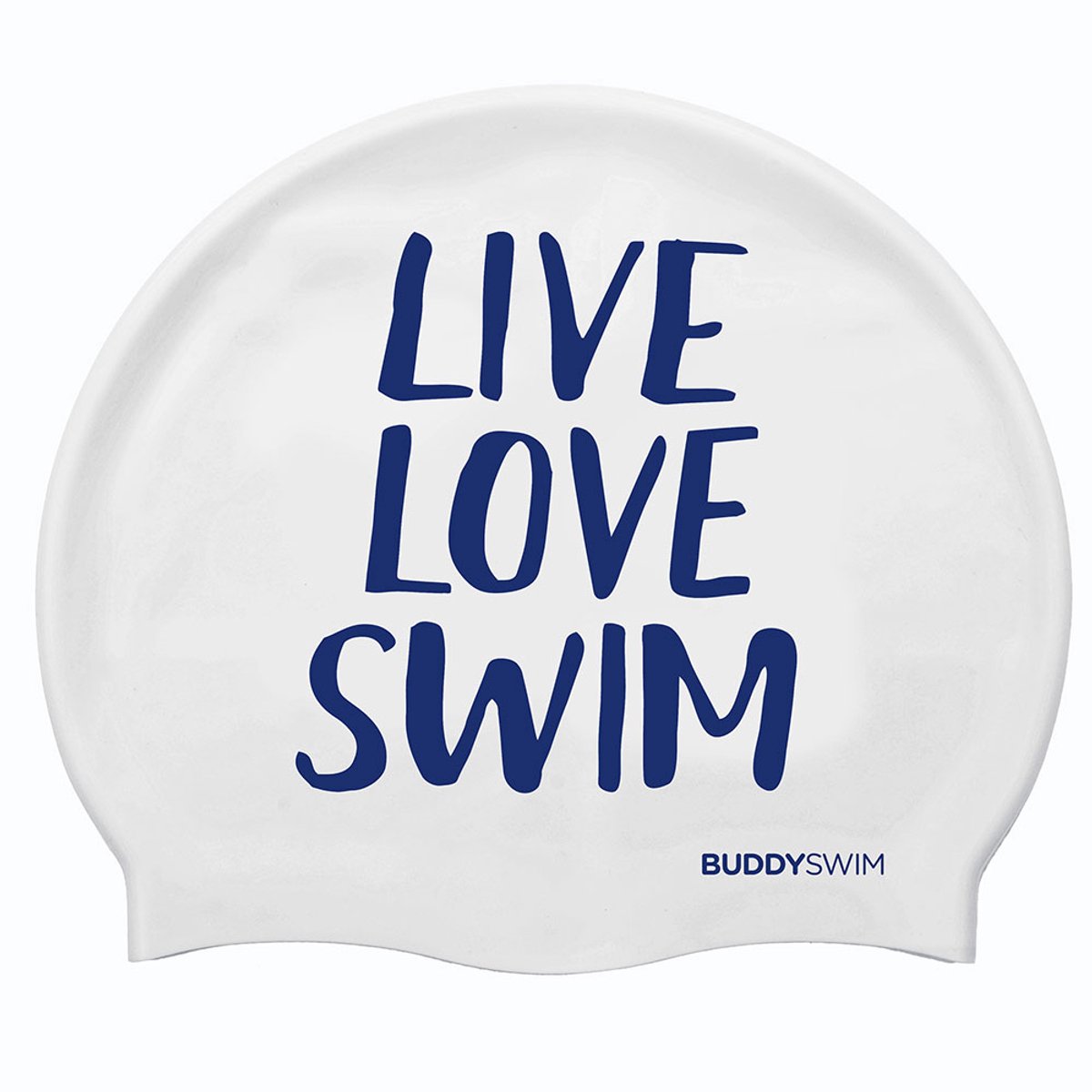 Buddyswim Lls Zwembadmuts Wit