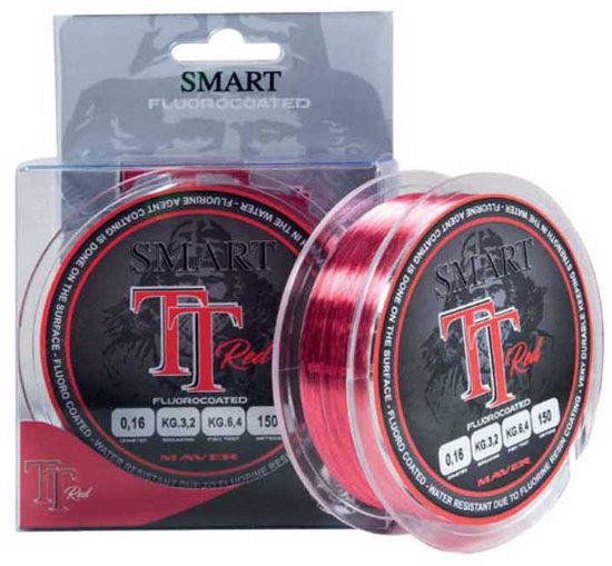 Fil monofilament transparent Maver Tt Red Fluorine 600 M, 0,140 mm