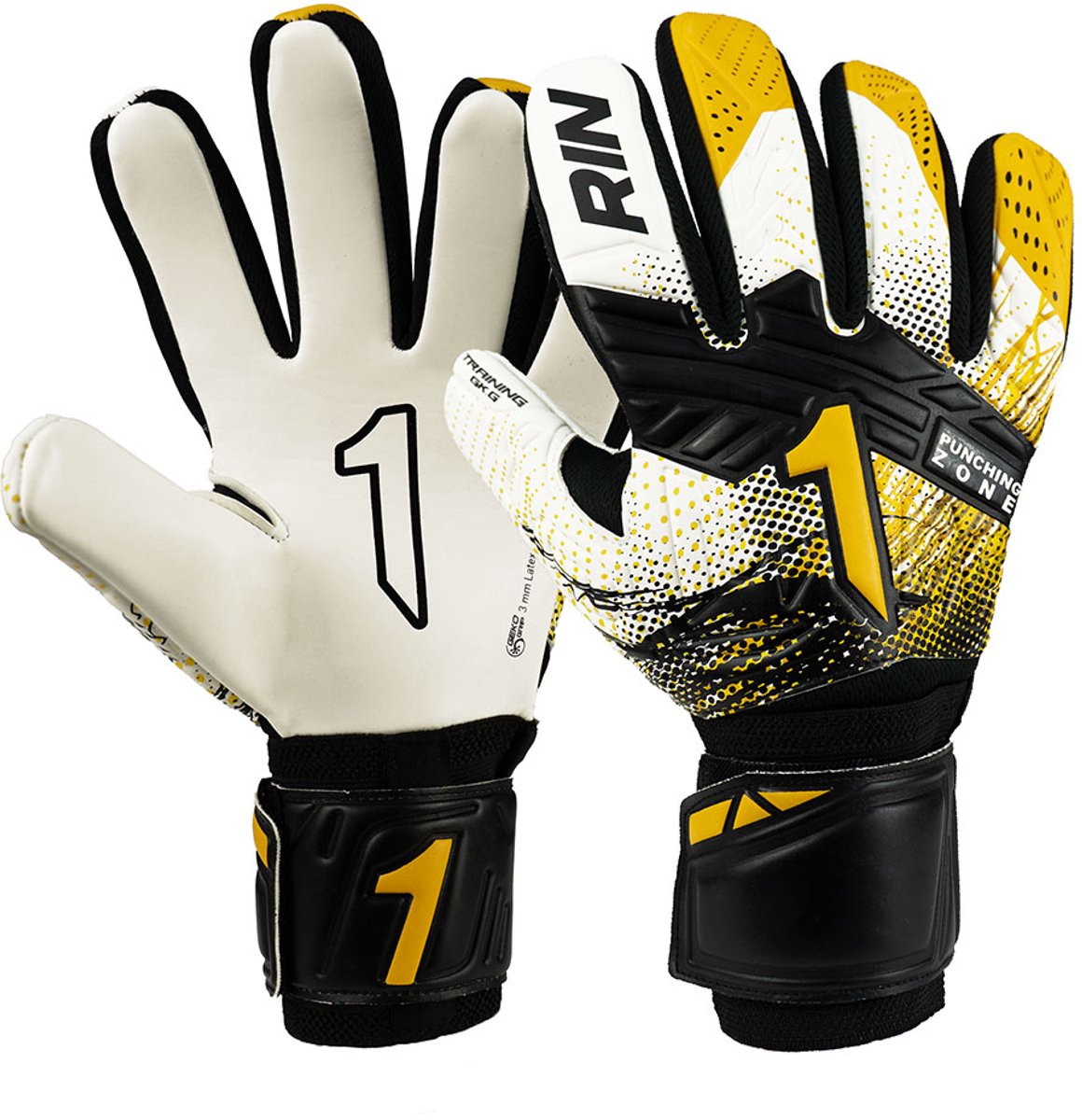Rinat Fiera Training Keepershandschoenen Geel 10