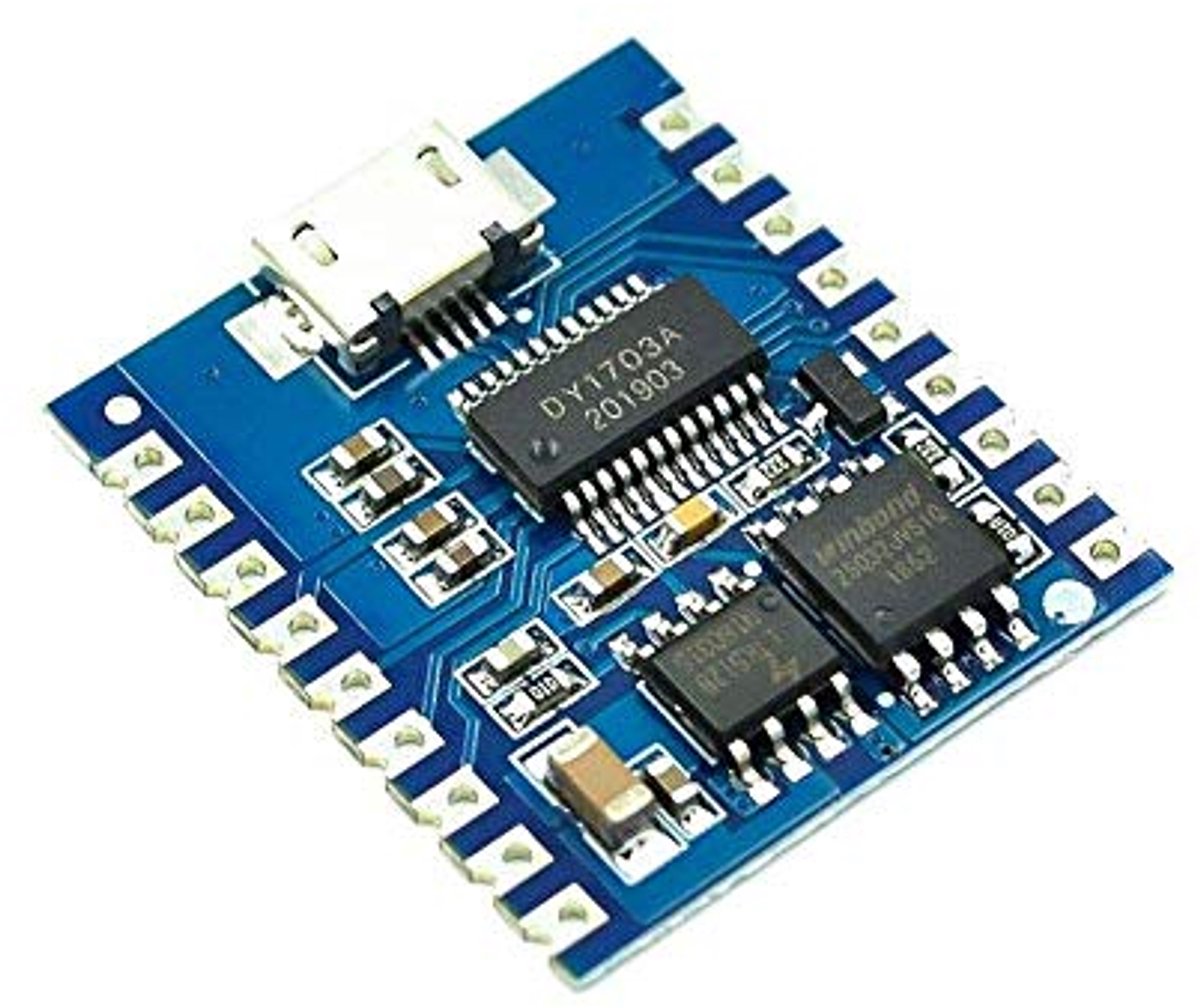 MP3-speler Module met Seriële Poortbediening en USB Oplaadfunctie - 4 MB Flash Geheugen