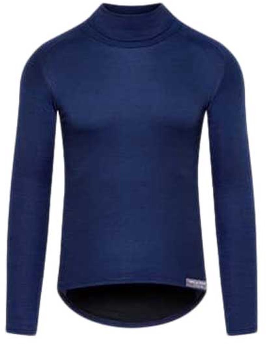 CafÉ Du Cycliste Camille Lange Mouwen Basislaag Blauw L Man