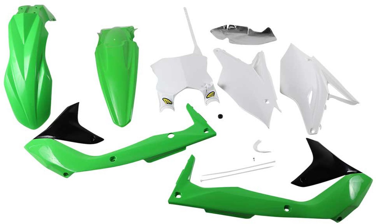 Cycra Kawasaki Kxf450 2018 1cyc-9418-00 Plastic Set Groen