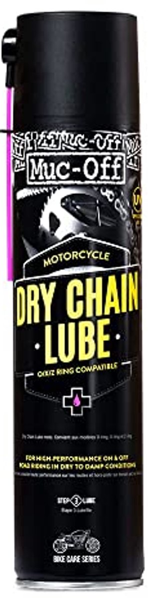 Motorcycle Dry Chain Lube 400ml – Voor Optimale Aandrijving en Bescherming