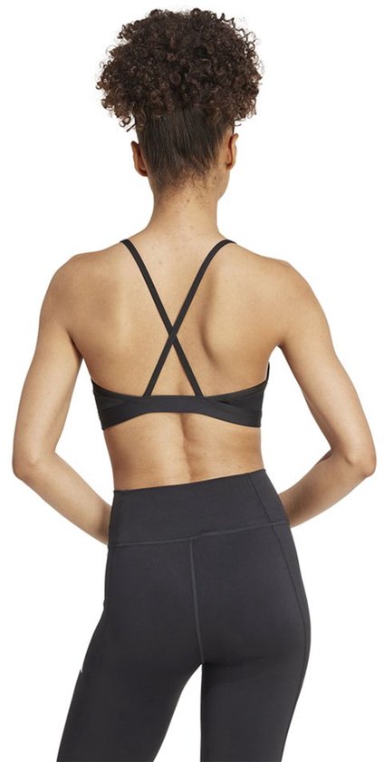 Soutien-gorge adidas Performance Aeroreact Graphic - Femme - Zwart- S