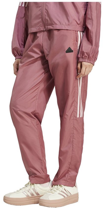 Pantalon d'entraînement tissé Summer Adidas Tiro Cut à 3 bandes rose L / Regular Femme
