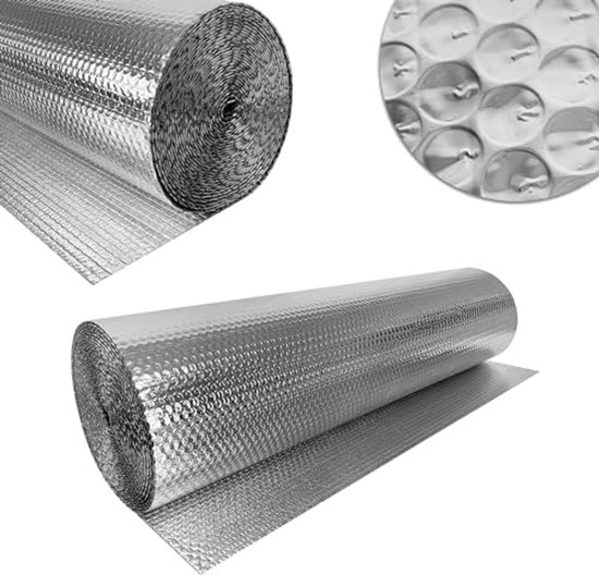 Dikte Radiator Reflecterende Isolatiefolie voor Radiator - 1x15m, 3-4mm Dikte ...