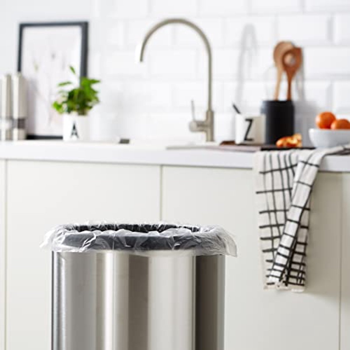 Transparante Afvalzakken 35 Liter - 200 Stuks