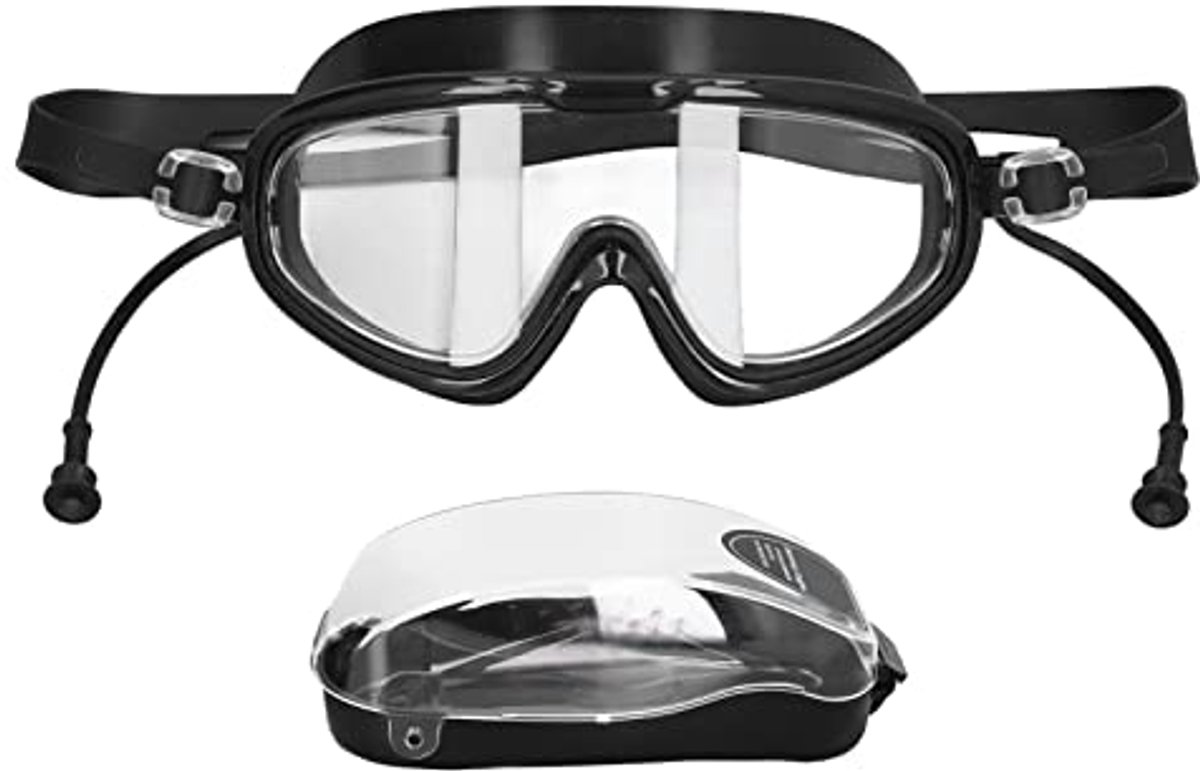 Zwembril en Snorkelmasker voor Volwassenen met Panoramisch Zicht en Anti-condens Technologie