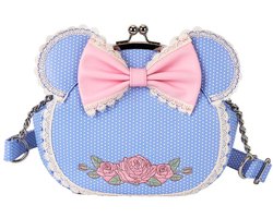 Disney Loungefly Crossbody Bag Minnie Floral and Lace Kisslock