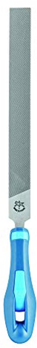 Platte Stomp Werkplaatsvijl 150 mm met Ergonomisch Heft