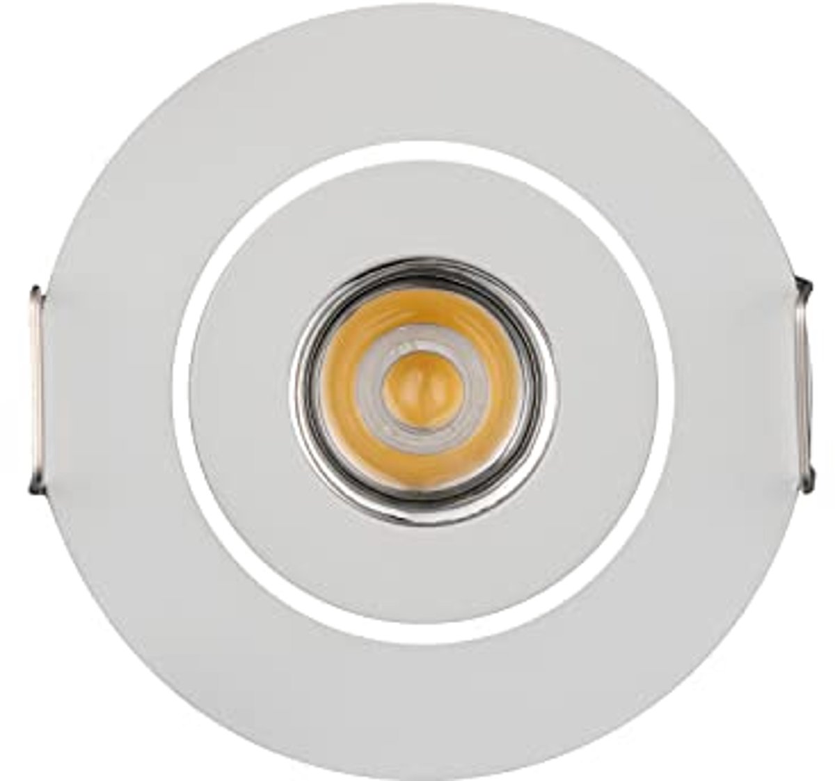 Ronde Mini LED Inbouwspots 3W - Warm Wit 3000K Plafondlampen
