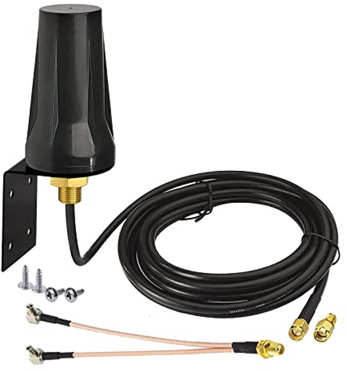 Image of 4G LTE Antenne Buiten 5dBi Waterdicht Met Dual TS9-M/SMA-F Scheidingskabel