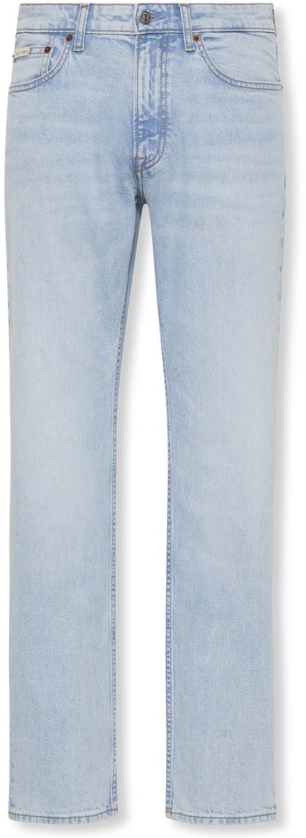 Calvin Klein Jeans Slim Marbled Beacon Jean Regen Blauw