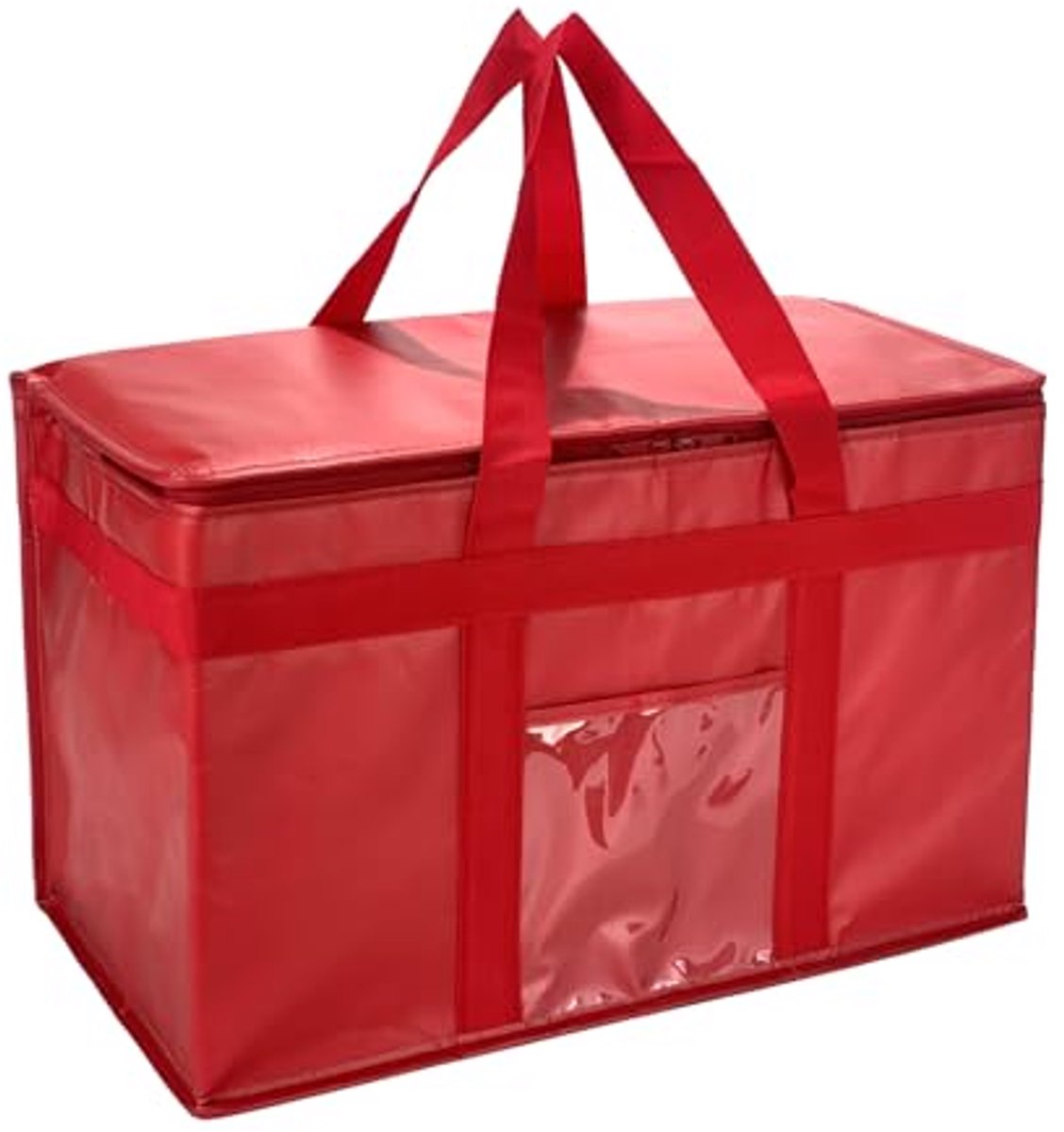 Grote geïsoleerde koeltas 58,4 cm - Perfect voor boodschappen en voedselbezorging