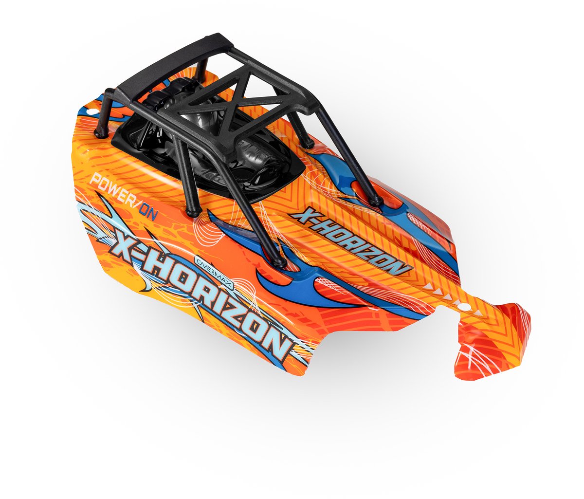 Overmax X-Horizon RC Auto 4x4 – 30 km/u – LED Verlichting, Dubbele Accu tot 40 min, Vering, Lage Bodemvrijheid, 2 Carrosserieën, Achterwielsteun, Digitale Connectie – Offroad Racewagen voor Kinderen & Volwassenen – Bestuurbare Auto — afbeelding 19