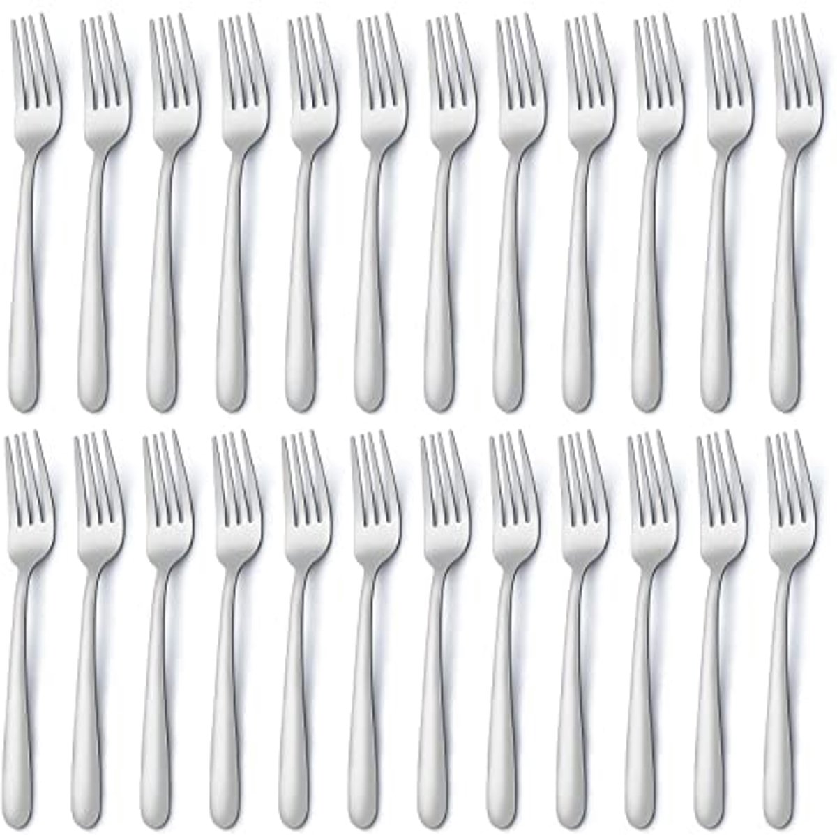 Roestvrij Stalen Vorkset - Set van 24 Stuks, 20,7 cm - Vaatwasmachinebestendig en Duurzaam