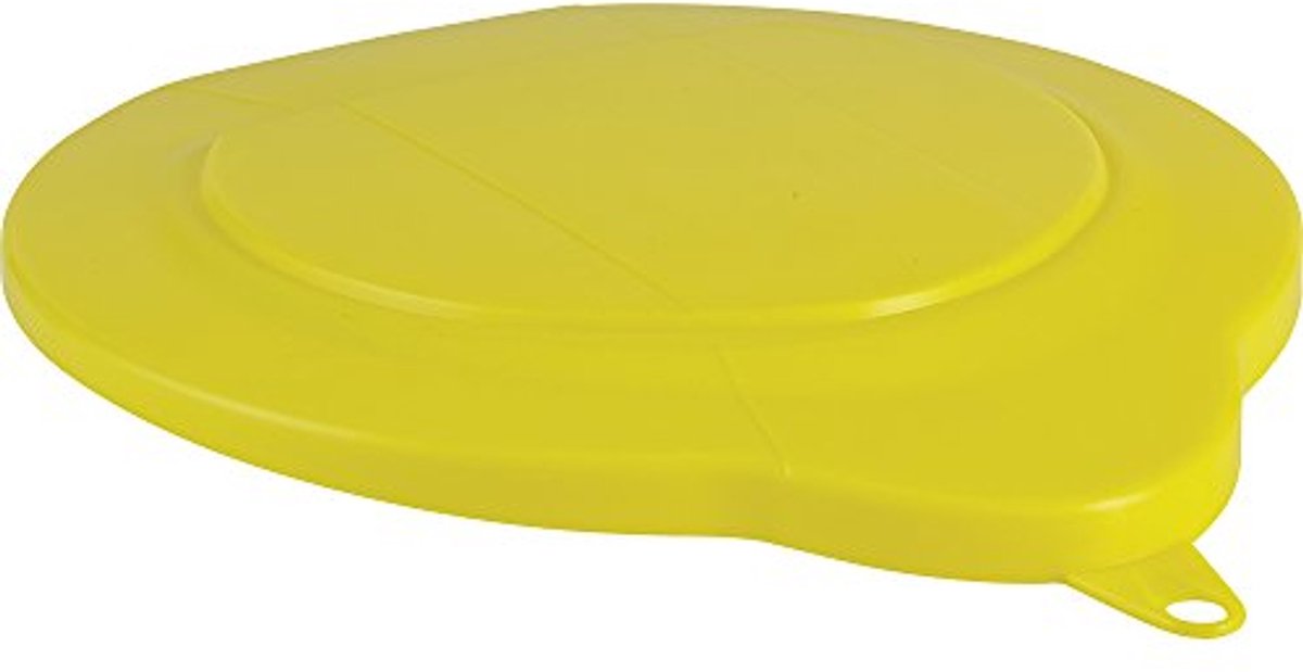 Hygiënische emmerdeksel voor 6 liter polypropyleen - 295 x 250 x 20 mm