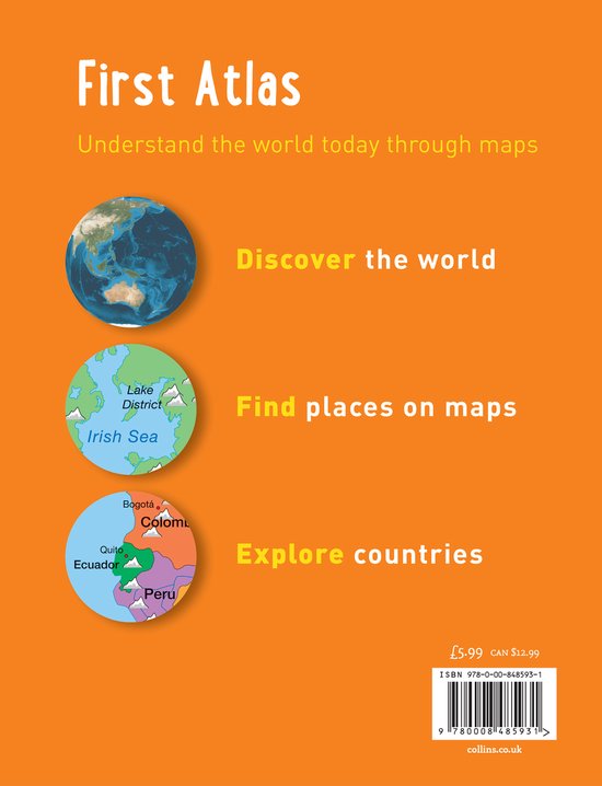 Collins School Atlases- Collins First Atlas