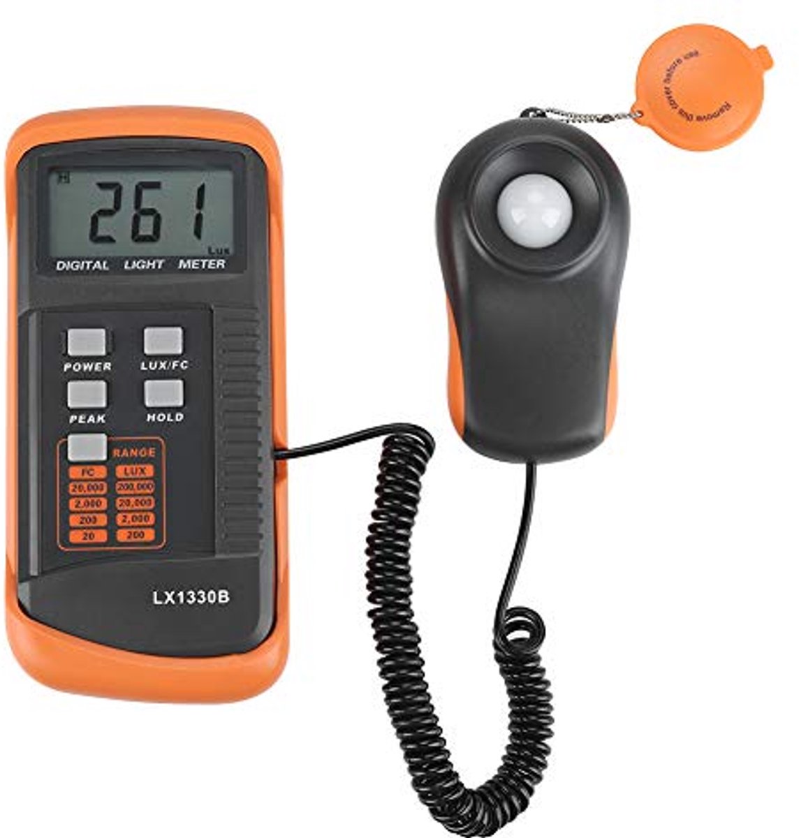Digitale LCD Illuminometer Lux-meter Draagbare Lichttester 0-200.000 Lux