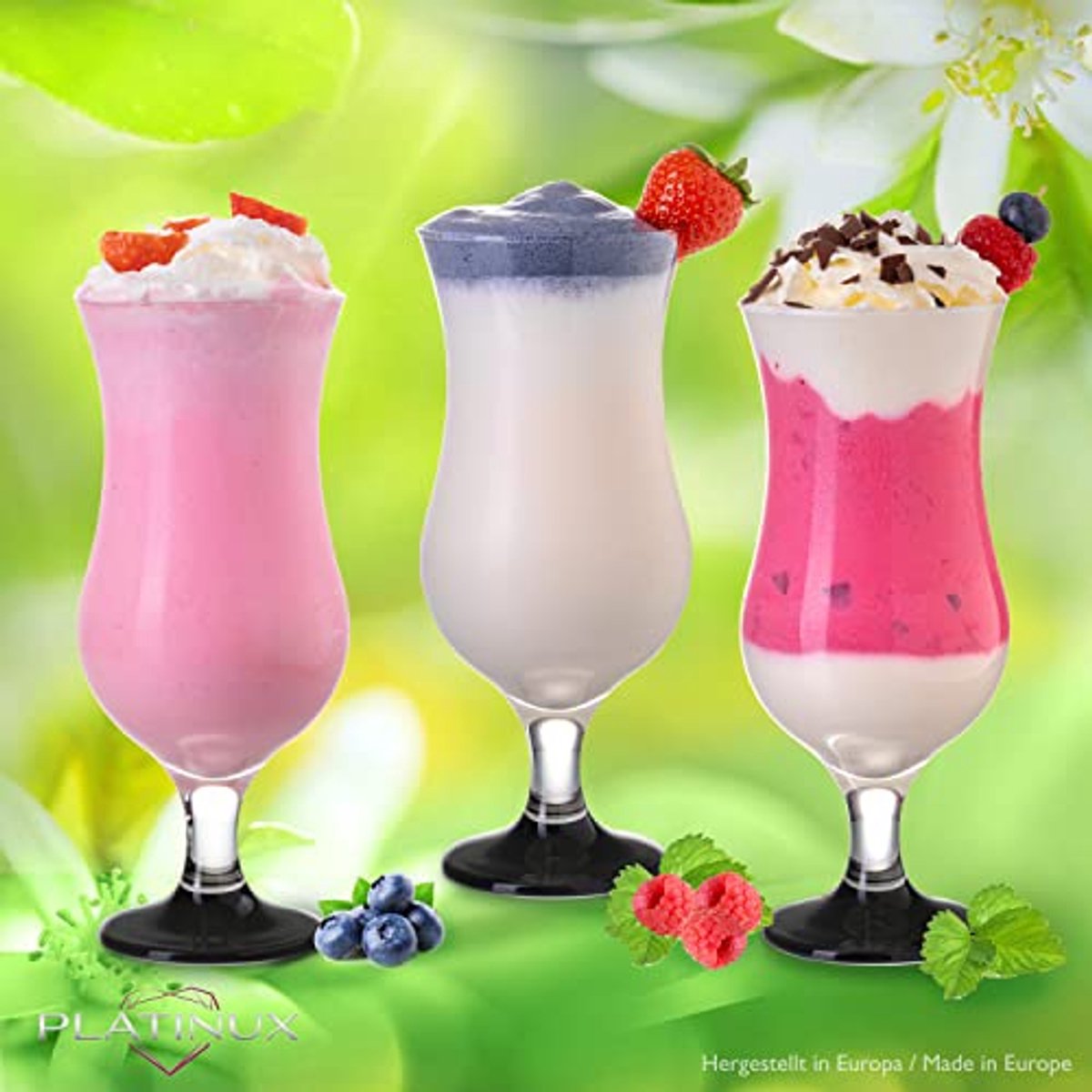 Cocktailglazen 400 ml - Set van 6 Cocktail Glazen voor Feestjes en Evenementen